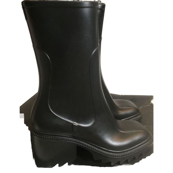 INC Women’s Rain Snow (or Just Rockin’) Boots Eddiie2 Black Size 7 NEW - Picture 3 of 12